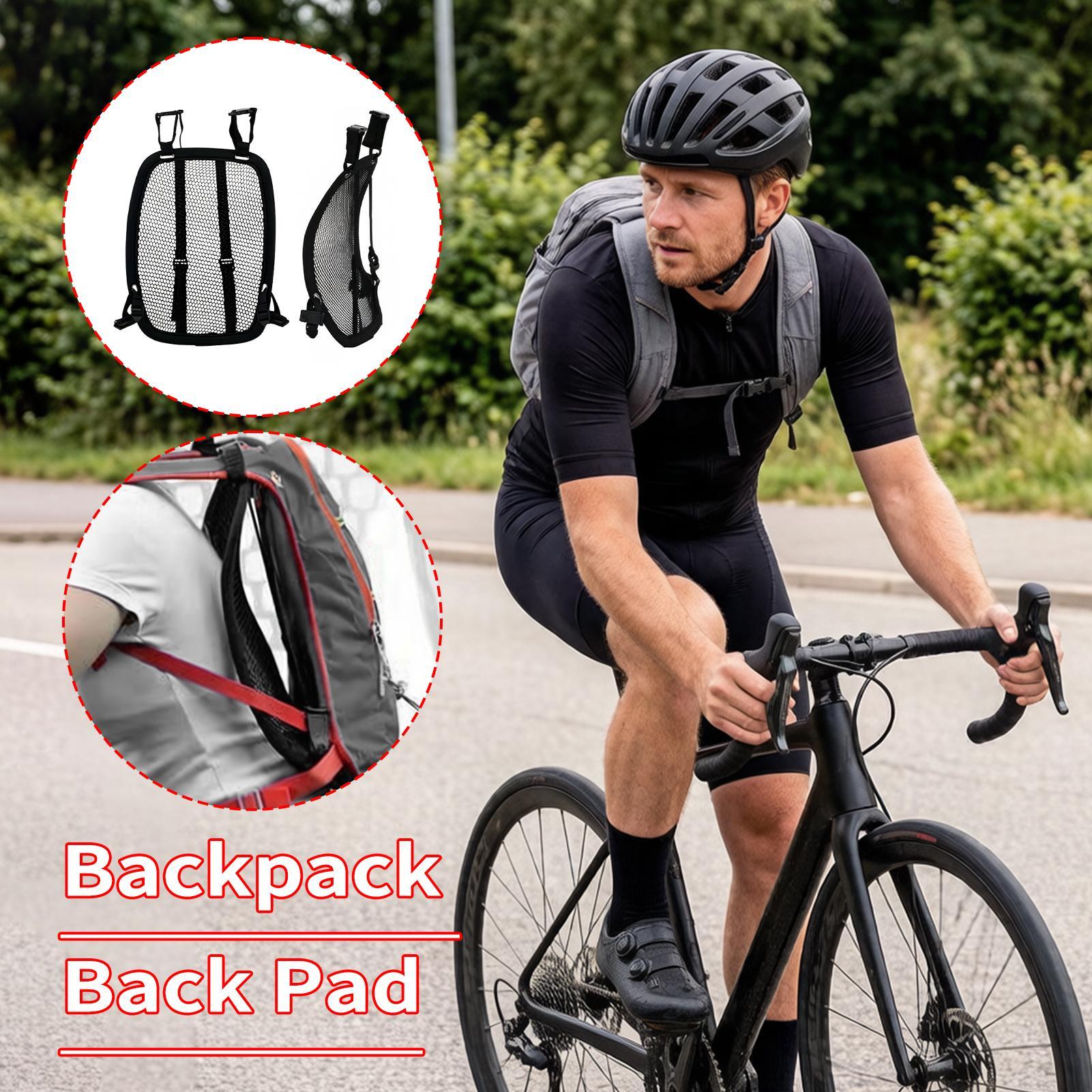 Cycling Commuter Backpack - Wentylacja plecaka Poduszka Regulowany przepływ powietrza