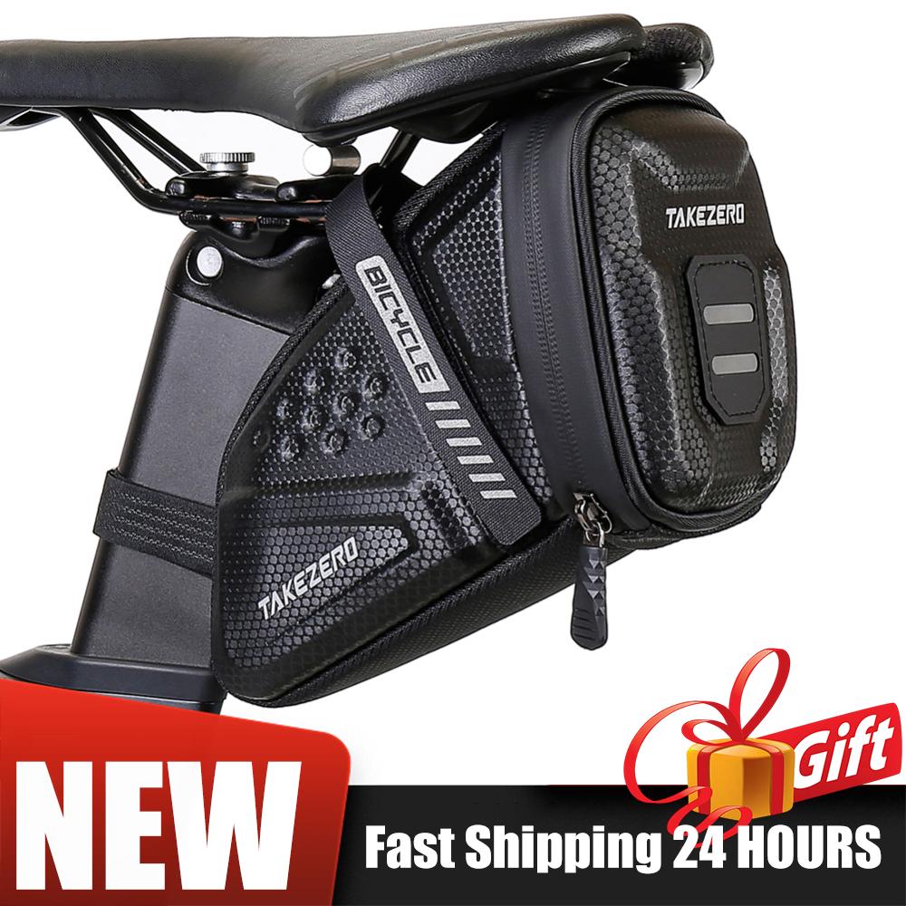 Saddle Bag Under Seat - Torba rowerowa na sztycę 1L, twarda