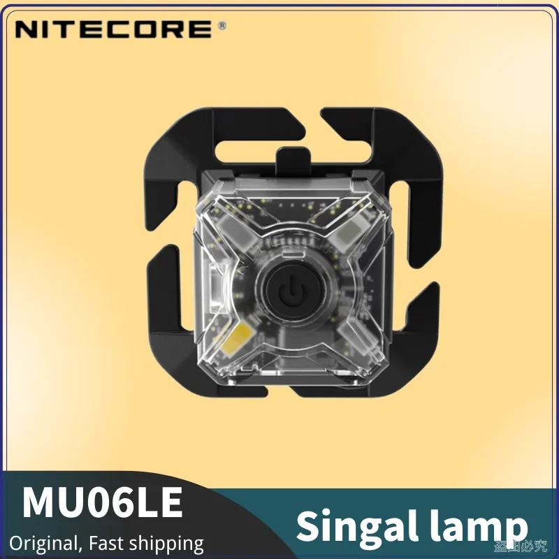 Cycling Commuter Backpack - NITECORE NU06 LE sygnał świetlny wielopunktowe