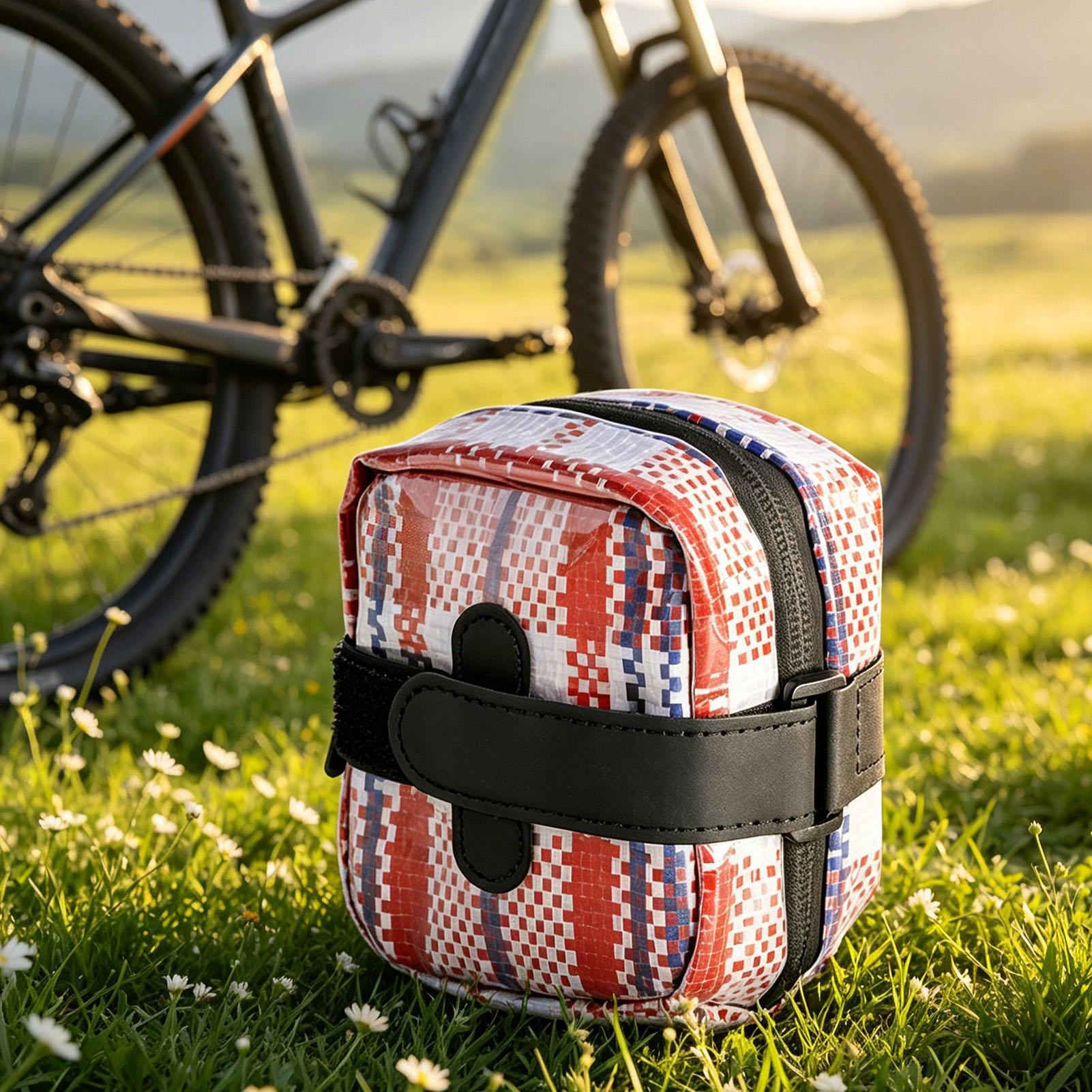 Saddle Bag Under Seat - Torba rowerowa pod siodełko, duża pojemność,