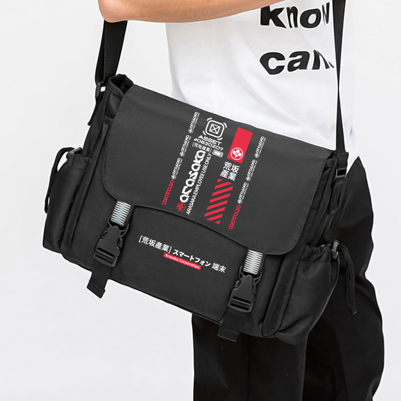 Cycling Commuter Backpack - Anime Cyberpunk 2077 Cosplay Jednoramenny Plecak
