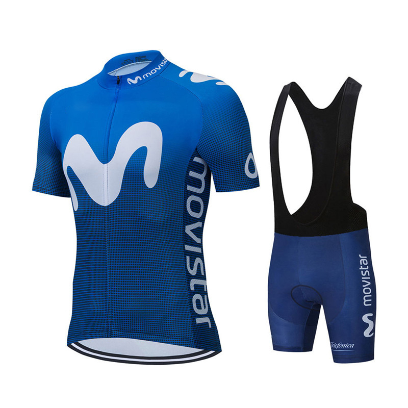 Cycling Commute Shorts - Nowe letnie zestawy koszulek kolarskich Movistar