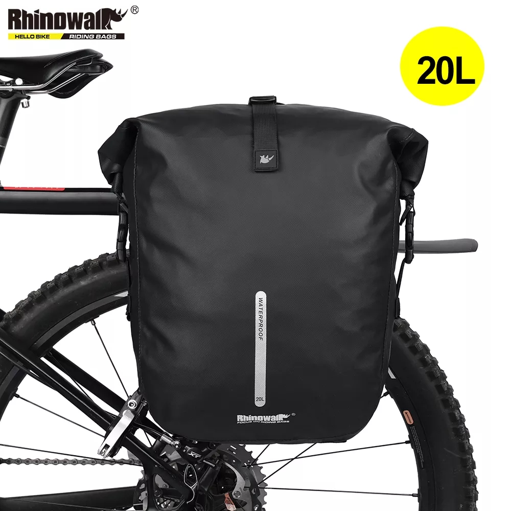 Panniers Waterproof Rear - Rhinowalk wodoodporny rower Pannier plecak 20L