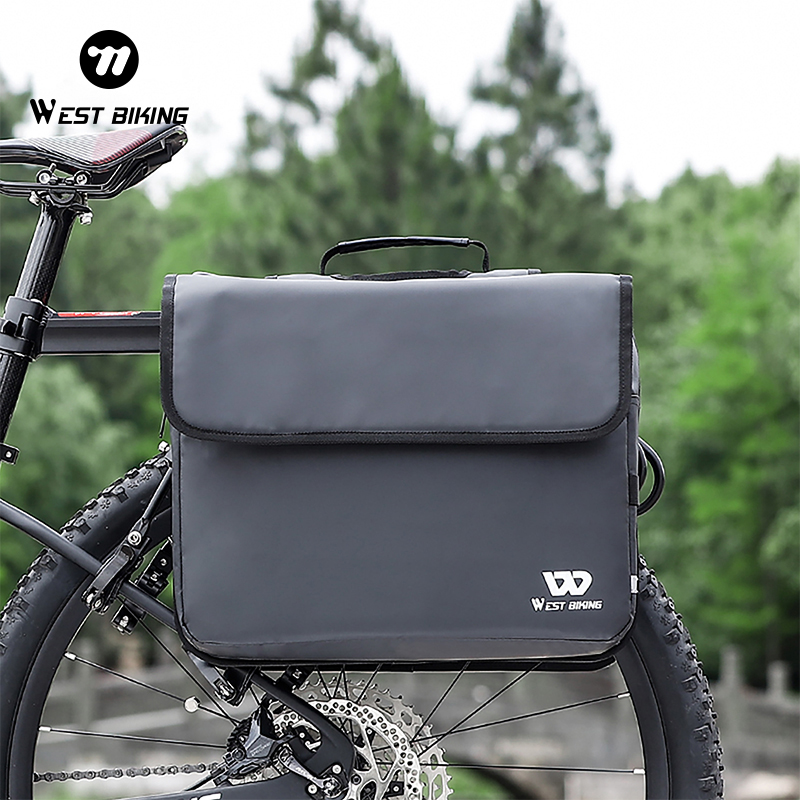 Panniers Waterproof Rear - WEST BIKING 36L Duże Sakwy Rowerowe