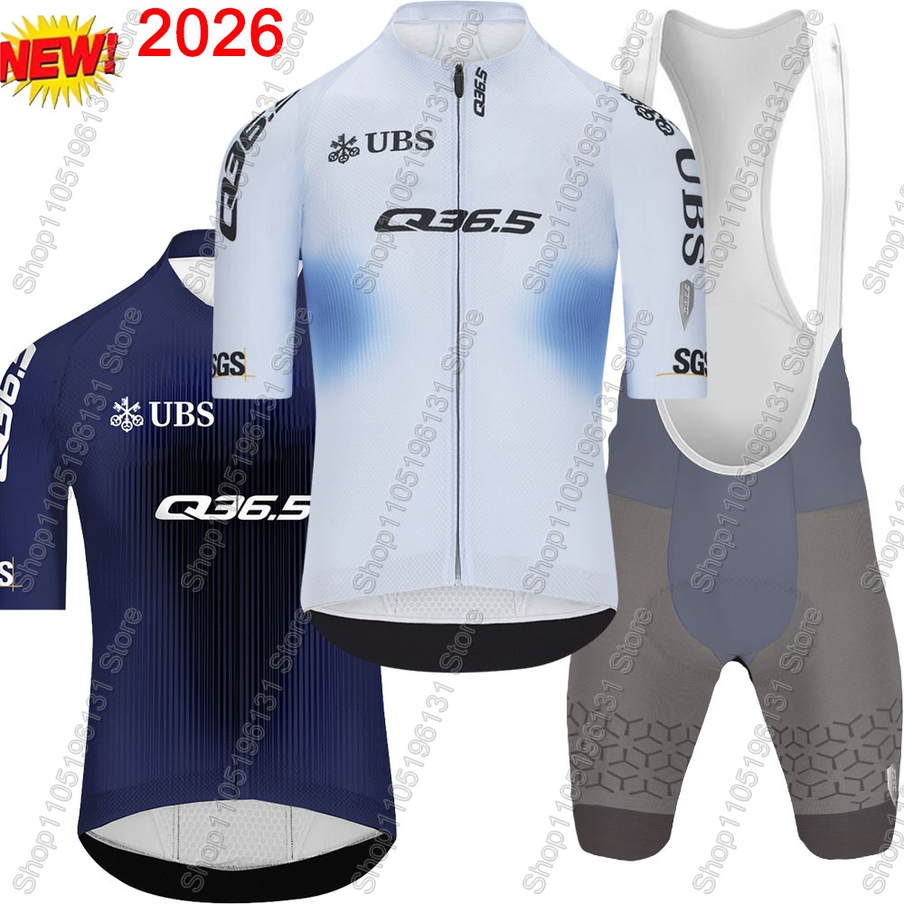 Cycling Commute Shorts - Zestaw kolarski Q36.5 Team 2026 Szwajcaria