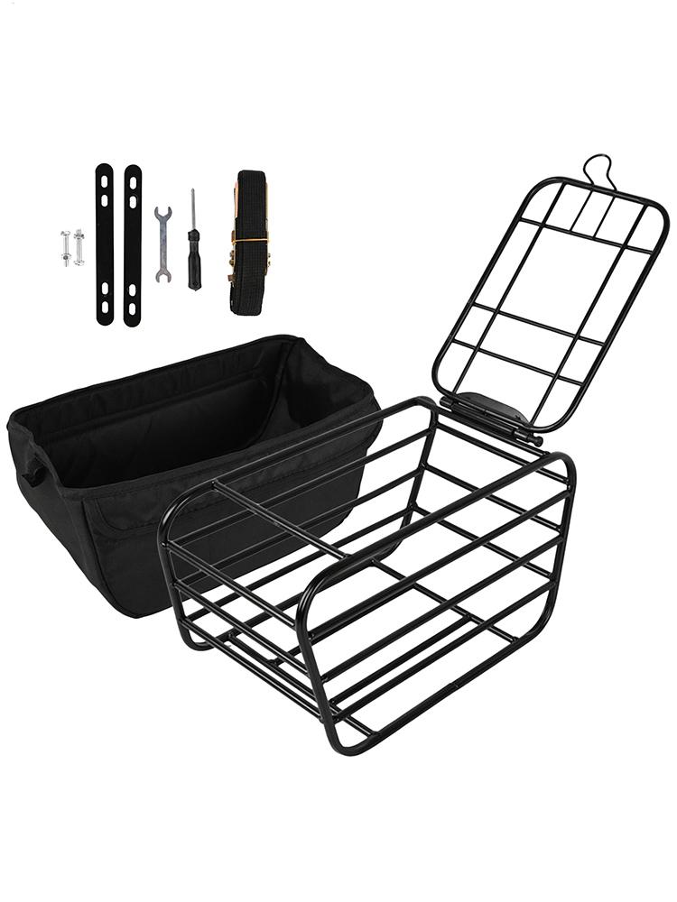 Cycling Commuter - Koszyk rowerowy tylny, wytrzymały organizer rowerowy,