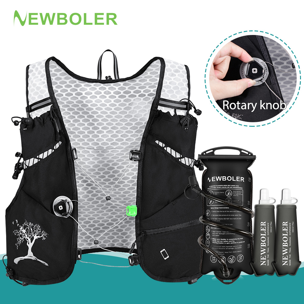 Cycling Commuter Backpack - Plecak do biegania NEWBOLER 8L, ultralekki,