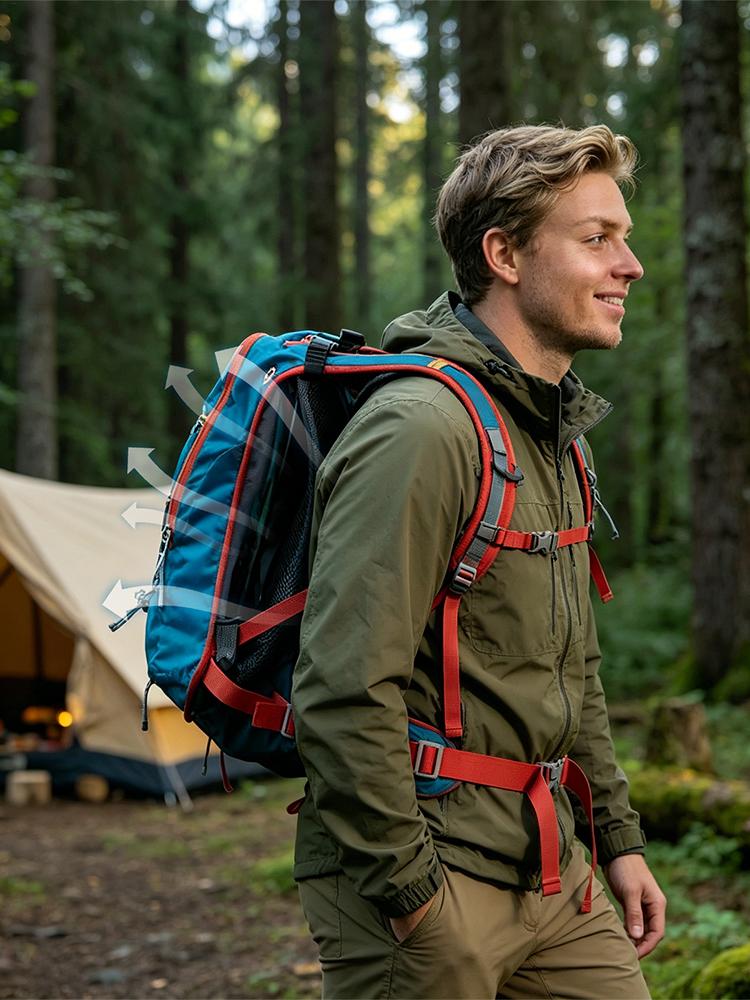 Wentylacja plecaka Poduszka Re – Cycling Commuter Backpack recenzja i cena