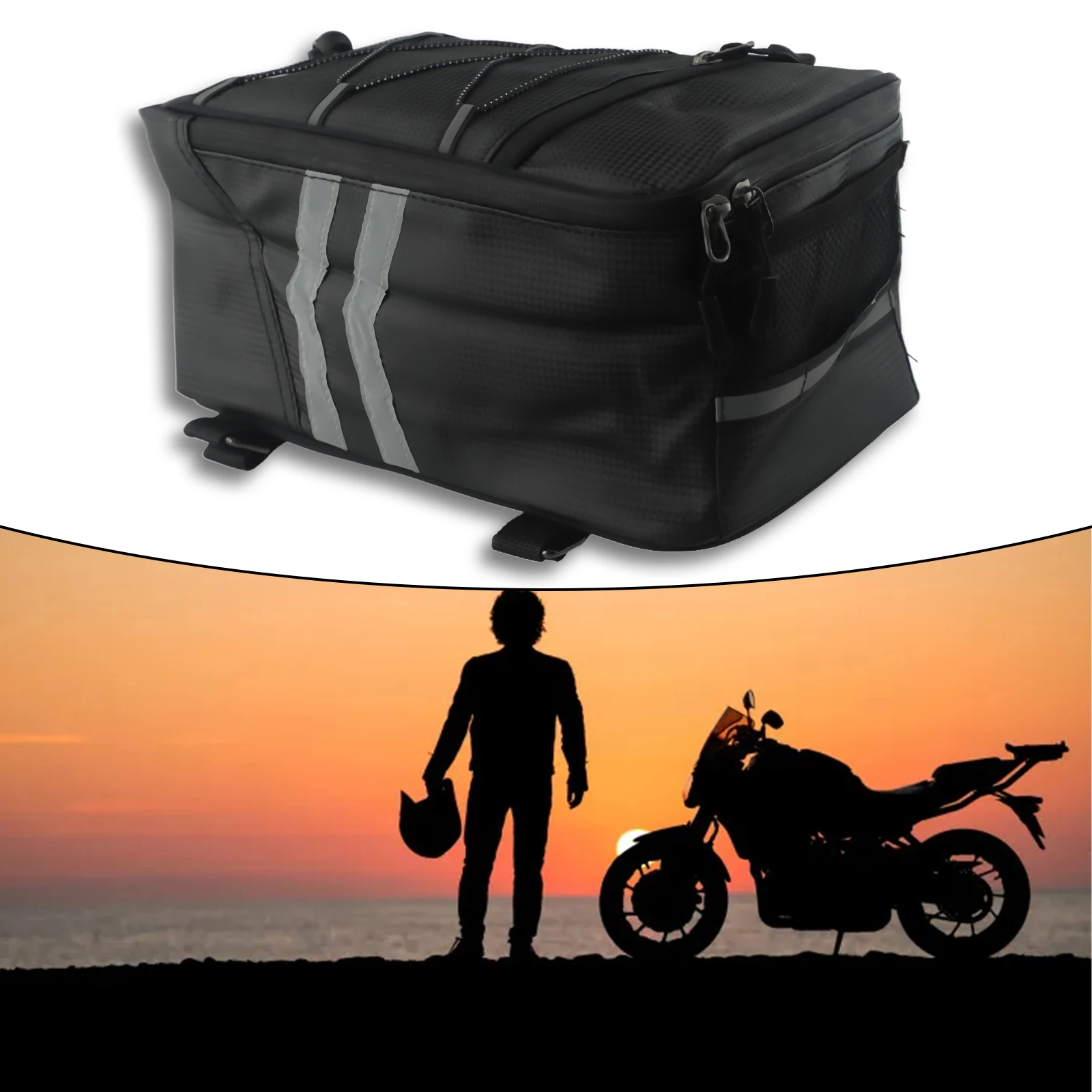 Torba motocyklowa 8L na bagażn – Panniers Waterproof Rear recenzja i cena