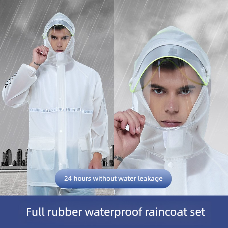 Odblaskowy dwuczęściowy motocy – Cycling Commute In Rain recenzja i cena