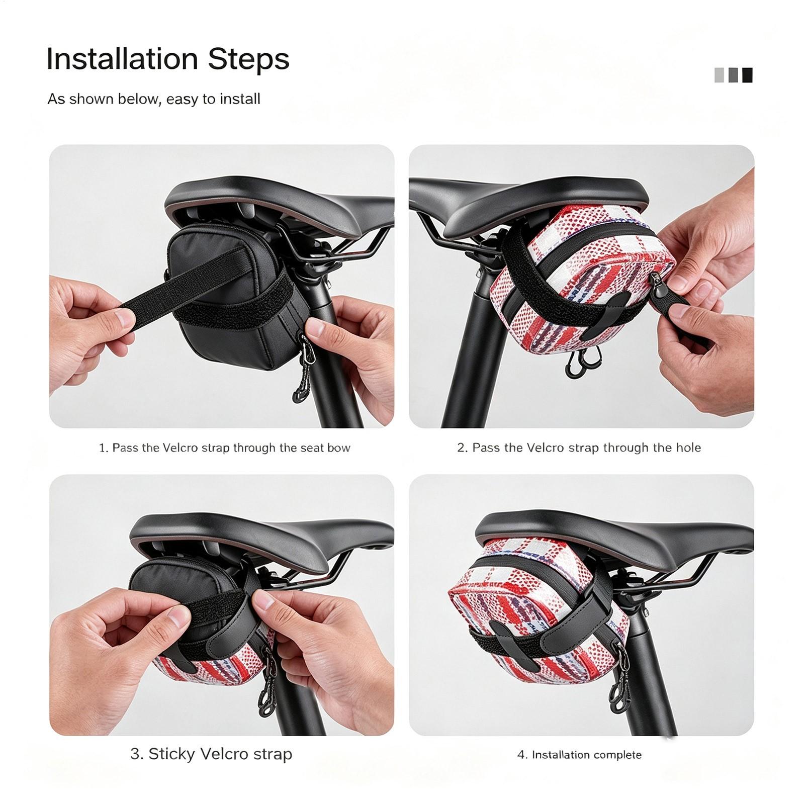 Torba rowerowa pod siodełko, d – Saddle Bag Under Seat recenzja i cena