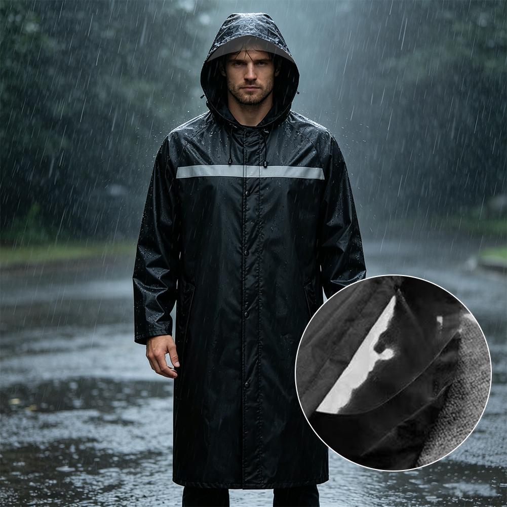 Wodoodporne poncho przeciwdesz – Cycling Commute In Rain recenzja i cena