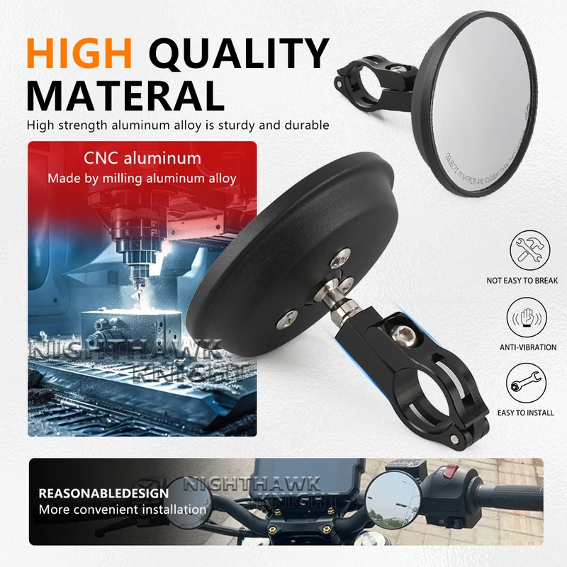 Akcesoria motocyklowe do HONDA – Mirror Handlebar Convex recenzja i cena