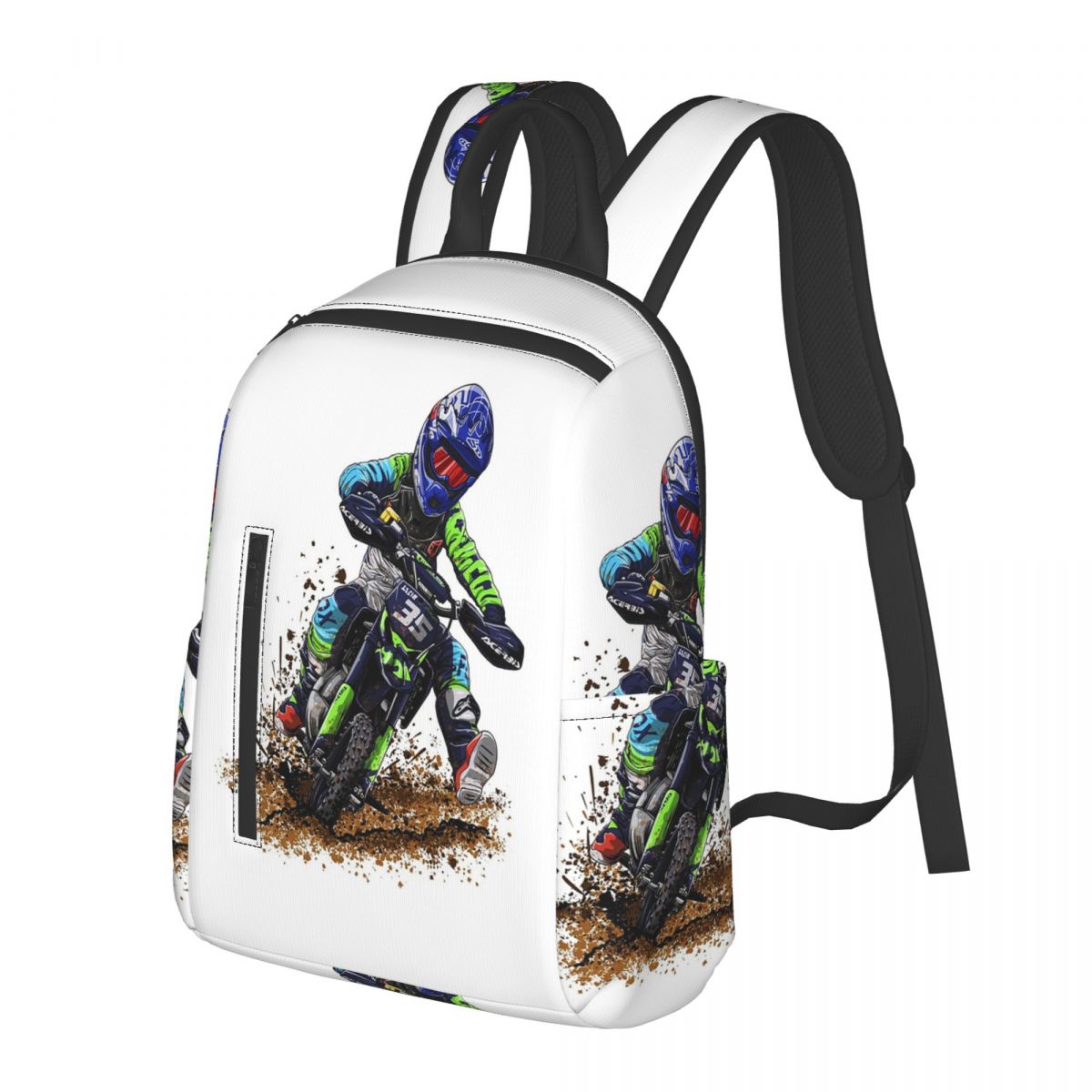 Plecak szkolny Motocross Dirt  – Cycling Commuter Backpack recenzja i cena