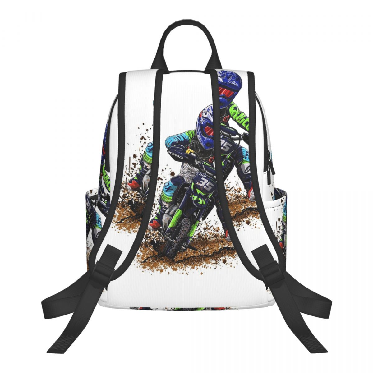 Plecak szkolny Motocross Dirt  – Cycling Commuter Backpack recenzja i cena