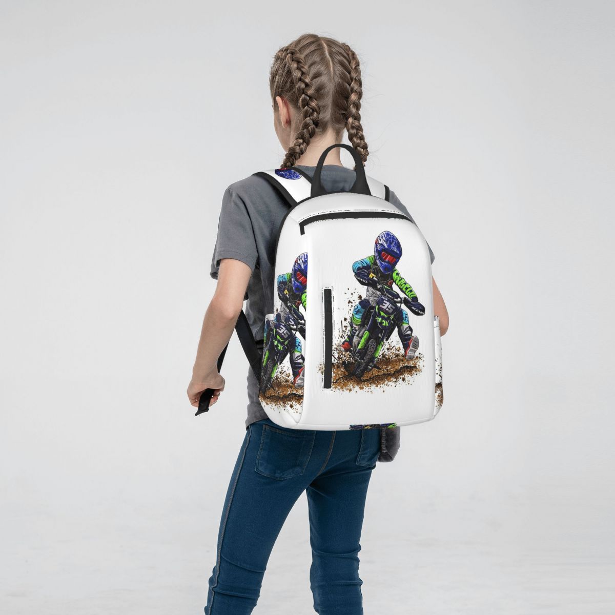 Plecak szkolny Motocross Dirt  – Cycling Commuter Backpack recenzja i cena