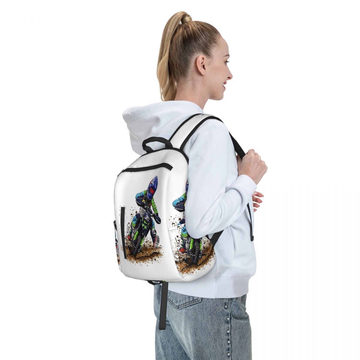 Plecak szkolny Motocross Dirt  – Cycling Commuter Backpack recenzja i cena